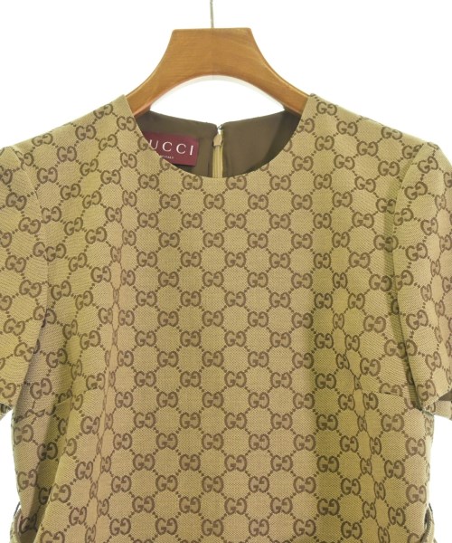 GUCCI（グッチ）ワンピース ベージュ サイズ:36(XS位) レディース/2200675676021