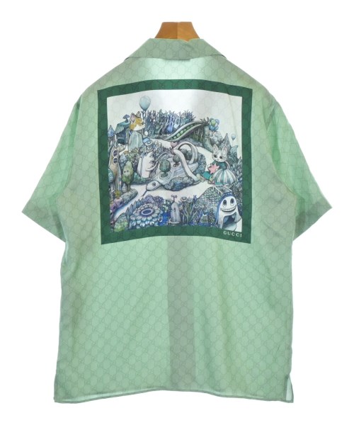 GUCCI（グッチ）カジュアルシャツ 緑 サイズ:46(M位) メンズ/2200675676038