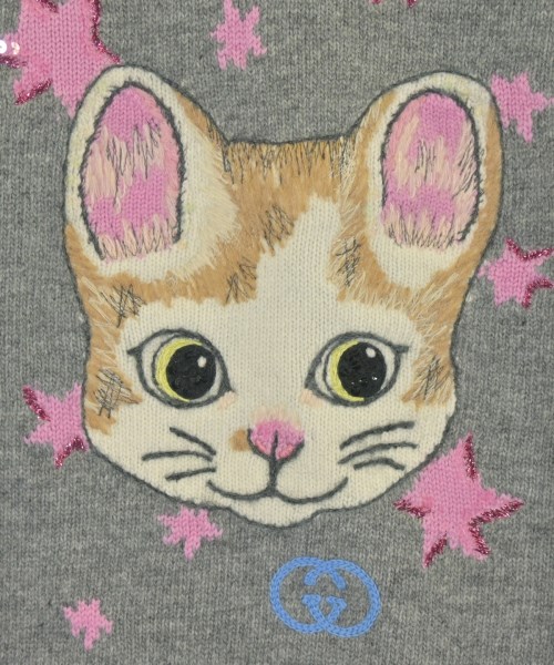 GUCCI（グッチ）ニット・セーター グレー サイズ:S レディース/2200675676083