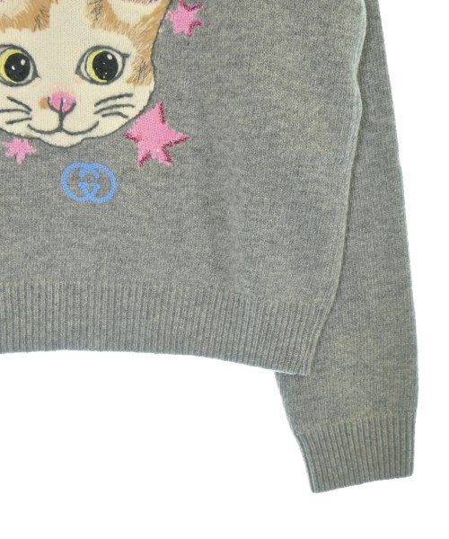 GUCCI（グッチ）ニット・セーター グレー サイズ:S レディース/2200675676083