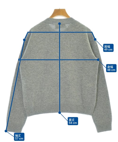 GUCCI（グッチ）ニット・セーター グレー サイズ:S レディース/2200675676083