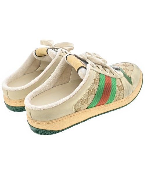 GUCCI（グッチ）スニーカー ベージュ サイズ:UK8(26.5cm位) メンズ/2200675676137