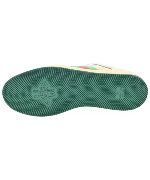 GUCCI（グッチ）スニーカー ベージュ サイズ:UK8(26.5cm位) メンズ/2200675676137