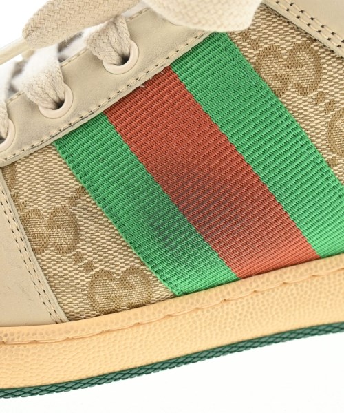 GUCCI（グッチ）スニーカー ベージュ サイズ:UK8(26.5cm位) メンズ/2200675676137