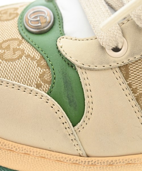 GUCCI（グッチ）スニーカー ベージュ サイズ:UK8(26.5cm位) メンズ/2200675676137
