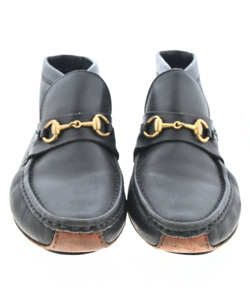 GUCCI（グッチ）ブーツ 黒 サイズ:EU37 1/2(24cm位) レディース/2200675774192