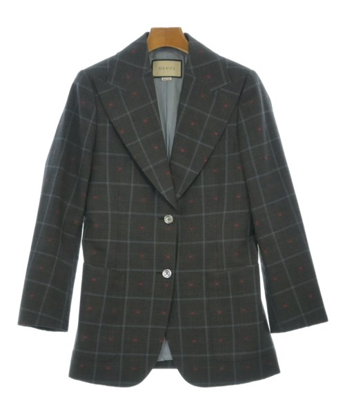 GUCCI(グッチ)テーラードジャケット グレー サイズ:40(M位)/2200675996099