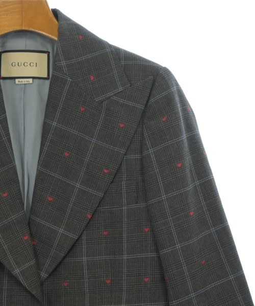 GUCCI（グッチ）テーラードジャケット グレー サイズ:40(M位) レディース/2200675996099