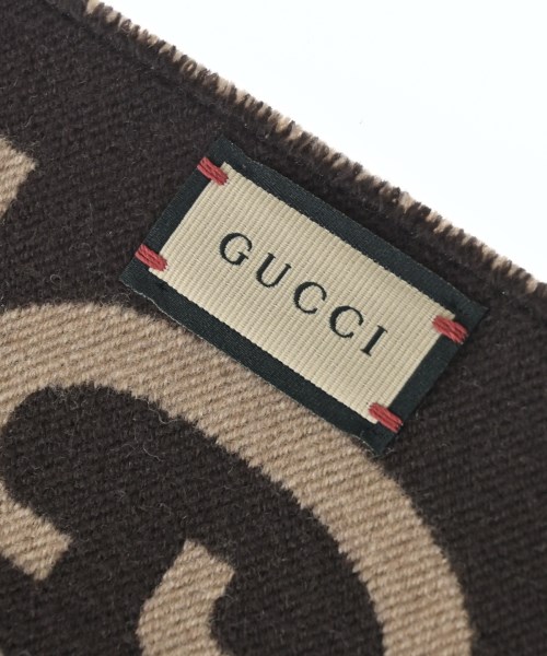 GUCCI（グッチ）マフラー ベージュ サイズ:- レディース/2200674555020