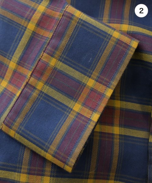 GUCCI（グッチ）カジュアルシャツ 紺 サイズ:38(S位) メンズ/2200676255072