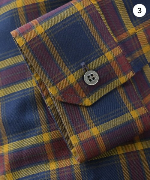 GUCCI（グッチ）カジュアルシャツ 紺 サイズ:38(S位) メンズ/2200676255072