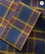 GUCCI（グッチ）カジュアルシャツ 紺 サイズ:38(S位) メンズ/2200676255072