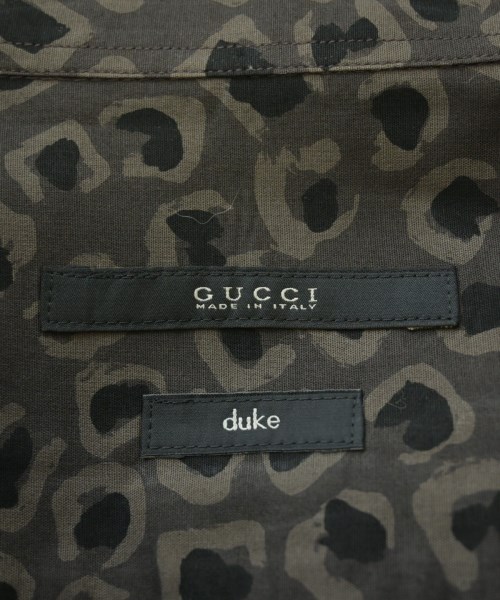 GUCCI（グッチ）カジュアルシャツ 茶 サイズ:38(S位) メンズ/2200676255089