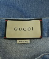 GUCCI（グッチ）ひざ丈スカート 青 サイズ:42(M位) レディース/2200676255096