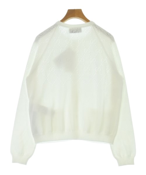 GUCCI（グッチ）カーディガン 白 サイズ:M レディース/2200675587037