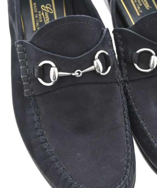 GUCCI（グッチ）ドレスシューズ/ローファー 紺 サイズ:EU37(23.5cm位) レディース/2200675587112