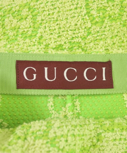 GUCCI（グッチ）ミニスカート 緑 サイズ:36(XS位) レディース/2200676839319