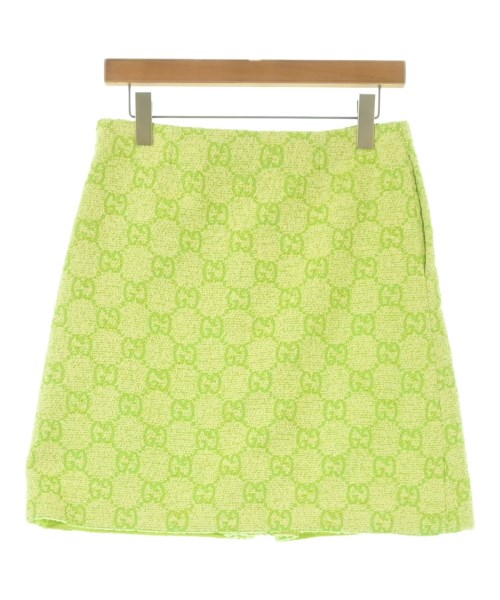 GUCCI（グッチ）ミニスカート 緑 サイズ:38(S位) レディース/2200676839333