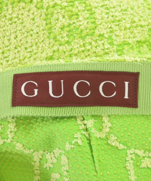 GUCCI（グッチ）ミニスカート 緑 サイズ:38(S位) レディース/2200676839333