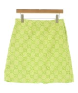 GUCCI（グッチ）ミニスカート 緑 サイズ:38(S位) レディース/2200676839333