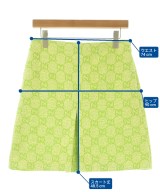 GUCCI（グッチ）ミニスカート 緑 サイズ:38(S位) レディース/2200676839333