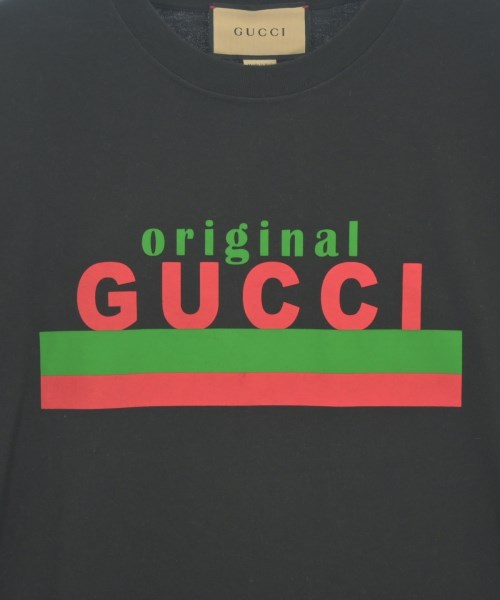 GUCCI（グッチ）Tシャツ・カットソー 黒 サイズ:S メンズ/2200677456027