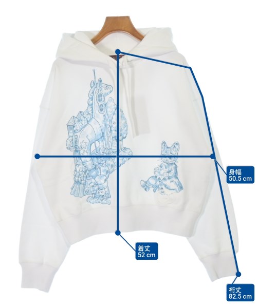 GUCCI（グッチ）パーカー 白 サイズ:XS レディース/2200677507033