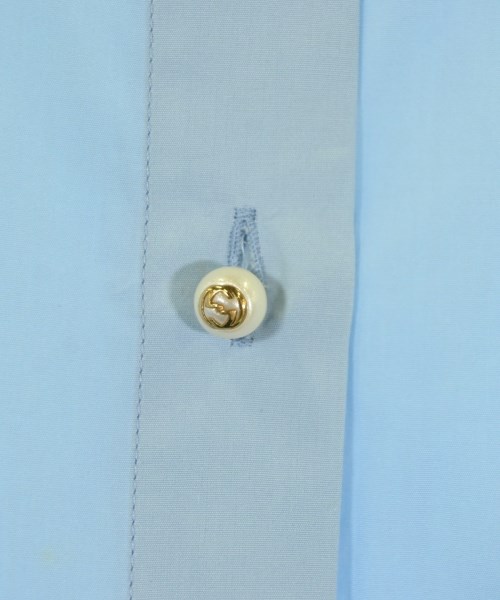 GUCCI（グッチ）カジュアルシャツ 青 サイズ:S レディース/2200672911132