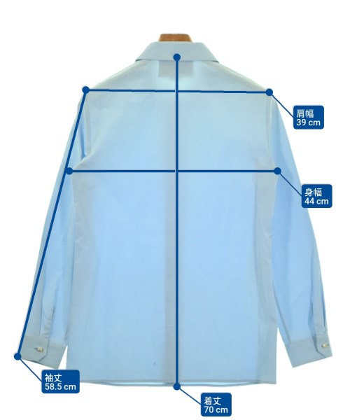 GUCCI（グッチ）カジュアルシャツ 青 サイズ:S レディース/2200672911132