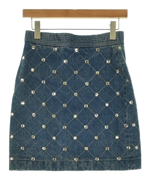 GUCCI（グッチ）ミニスカート 青 サイズ:38(S位) レディース/2200672911545