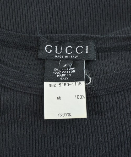 GUCCI（グッチ）Tシャツ・カットソー 黒 サイズ:S メンズ/2200677657035