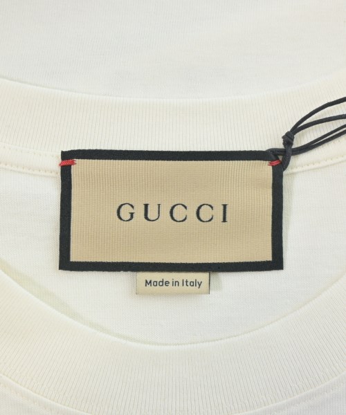 GUCCI（グッチ）Tシャツ・カットソー 白 サイズ:XS メンズ/2200677799049