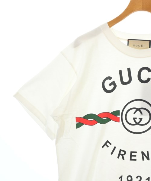 GUCCI（グッチ）Tシャツ・カットソー 白 サイズ:XS メンズ/2200677799049