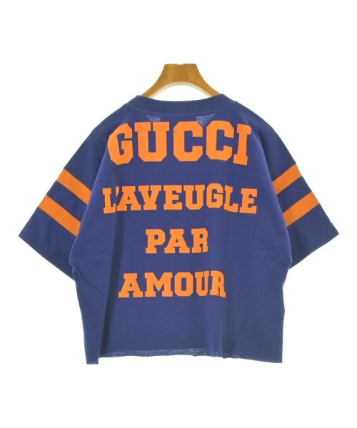 GUCCI（グッチ）Tシャツ・カットソー 青 サイズ:XXS レディース/2200677812021