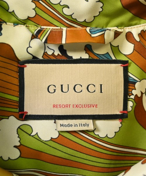 GUCCI（グッチ）カジュアルシャツ ベージュ サイズ:44(S位) メンズ/2200677931050