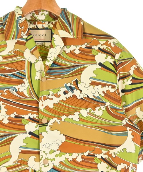 GUCCI（グッチ）カジュアルシャツ ベージュ サイズ:44(S位) メンズ/2200677931050