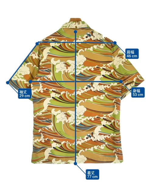 GUCCI（グッチ）カジュアルシャツ ベージュ サイズ:44(S位) メンズ/2200677931050