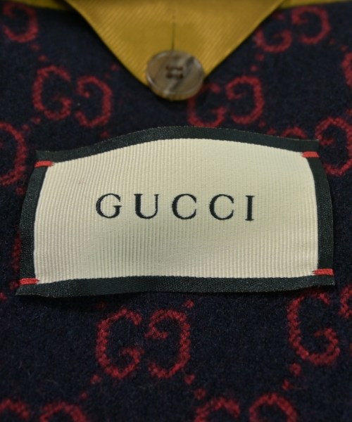 GUCCI（グッチ）チェスターコート 紺 サイズ:50(XL位) メンズ/2200677978031