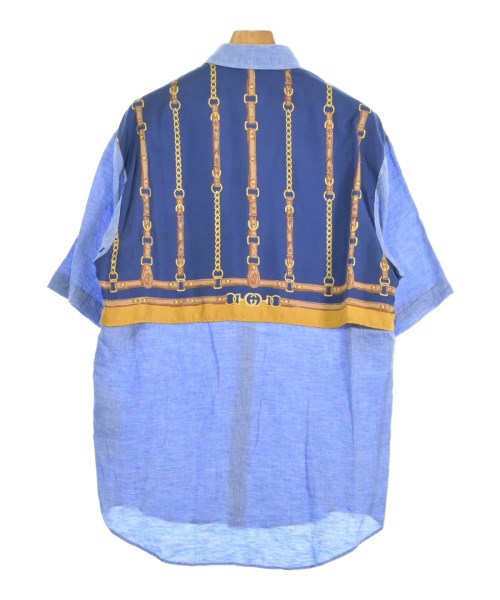 GUCCI（グッチ）カジュアルシャツ 青 サイズ:44(S位) メンズ/2200677978048