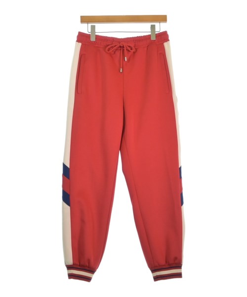 GUCCI(グッチ)スウェットパンツ 赤 サイズ:S/2200677978116