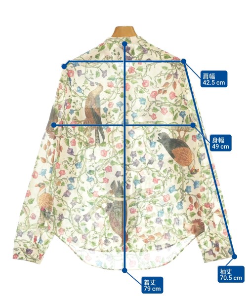 GUCCI（グッチ）カジュアルシャツ 白 サイズ:40(L位) メンズ/2200665655173