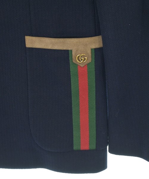 GUCCI（グッチ）カジュアルジャケット 紺 サイズ:52(XXL位) メンズ/2200677818054