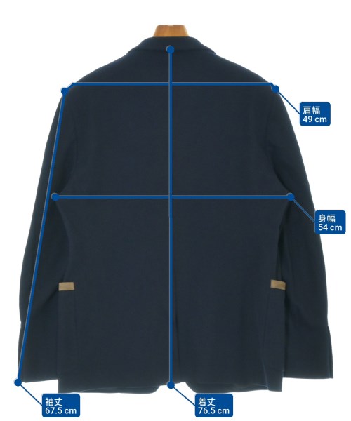 GUCCI（グッチ）カジュアルジャケット 紺 サイズ:52(XXL位) メンズ/2200677818054