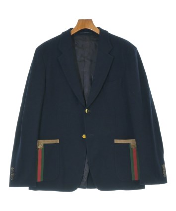 GUCCI（グッチ）カジュアルジャケット 紺 サイズ:52(XXL位) メンズ