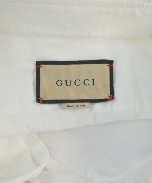 GUCCI（グッチ）カジュアルシャツ 白 サイズ:42(XXL位) メンズ/2200677818078