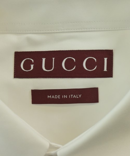 GUCCI（グッチ）カジュアルシャツ 白 サイズ:42(XXL位) メンズ/2200677818122