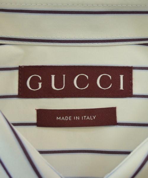 GUCCI（グッチ）カジュアルシャツ 白 サイズ:42(XXL位) メンズ/2200677818139