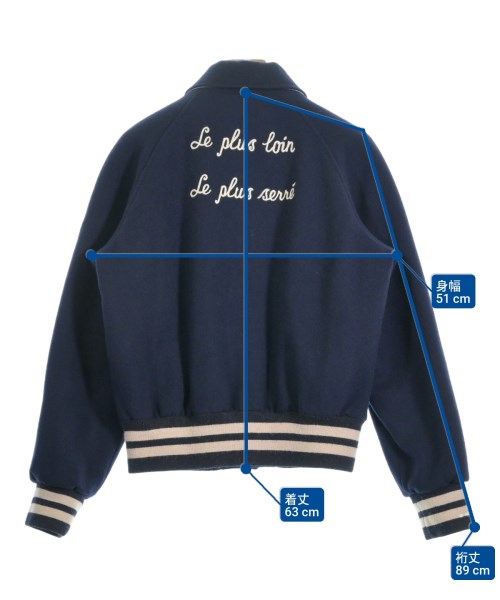 GUCCI（グッチ）ブルゾン 紺 サイズ:48(L位) メンズ/2200678347010