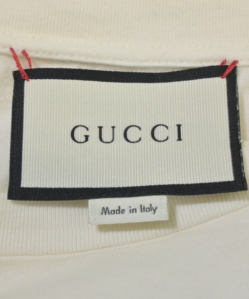 GUCCI（グッチ）Tシャツ・カットソー 白 サイズ:S メンズ/2200678347034