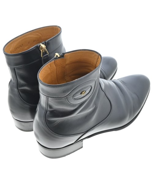 GUCCI（グッチ）ブーツ 黒 サイズ:UK6(24.5cm位) メンズ/2200678347041
